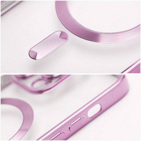 Samsung Galaxy S25 Edge Case Electro Mag MagSAFE  Rose gold