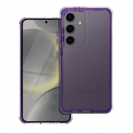 Samsung Galaxy S25 Edge Case Matrix Clear Light violet