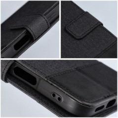Samsung Galaxy S25 Edge Wallet Cases GOMMA Elegant  Black