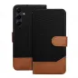 Samsung Galaxy S25 Edge Wallet Cases JEANS Elegant Black Samsung Galaxy S25 Edge Wallet Cases JEANS Elegant Black