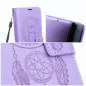 Samsung Galaxy S25 Edge Wallet Cases MEZZO Book Purple