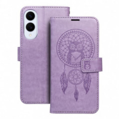 Samsung Galaxy S25 Edge Wallet Cases MEZZO Book Purple