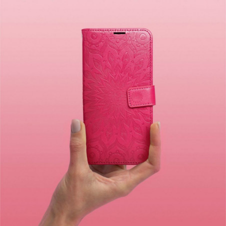 Samsung Galaxy S25 Edge Wallet Cases MEZZO Book Magenta