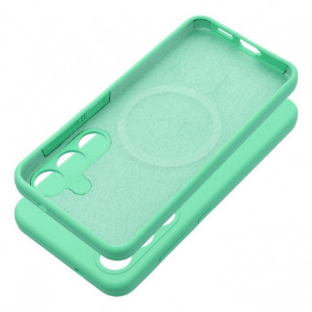 Samsung Galaxy S25 Edge Case Silicone 2mm Mint