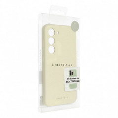 Samsung Galaxy S25 Edge Case Roar Cloud-Skin Light yellow