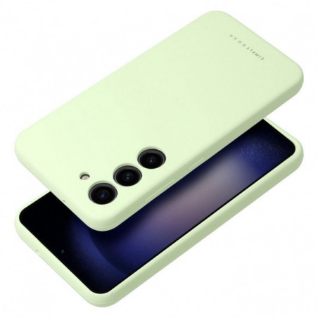 Samsung Galaxy S25 Edge Case Roar Cloud-Skin Light green