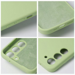 Samsung Galaxy S25 Edge Case Roar Cloud-Skin Light green