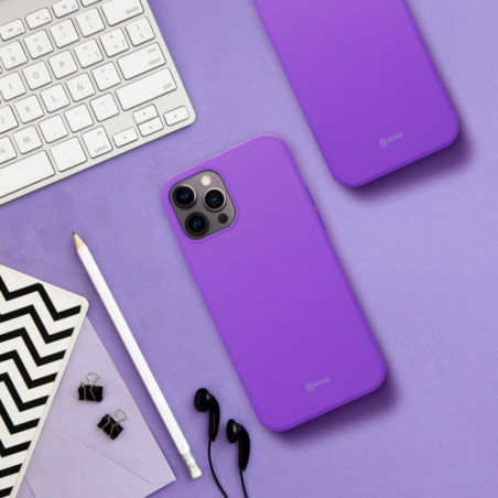 Samsung Galaxy S25 Edge Case Roar Colorful Jelly Purple