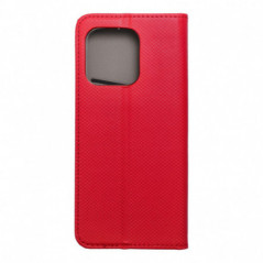 Motorola Edge 60 Pro Wallet Cases Smart Case Book Red