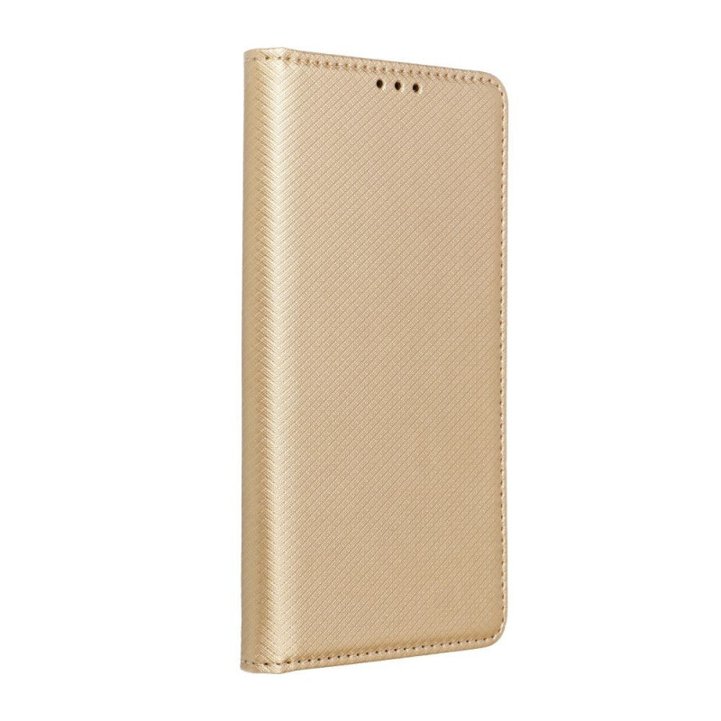 Motorola Edge 60 Wallet Cases Smart Case Book Gold