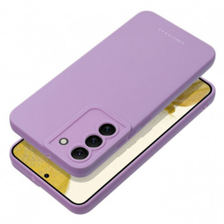 Samsung Galaxy S25 FE Case Roar Luna Monochrome, Stylish, An aesthetic accessory  Violet