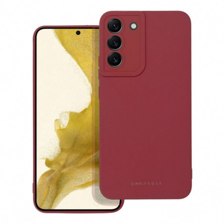 Samsung Galaxy S25 FE Case Roar Luna Monochrome, Stylish, An aesthetic accessory  Red