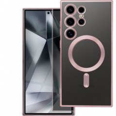 Samsung Galaxy S25 FE Case Electro Mag MagSAFE  Rose gold