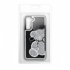 Samsung Galaxy S25 FE Case Teddy bear Silver