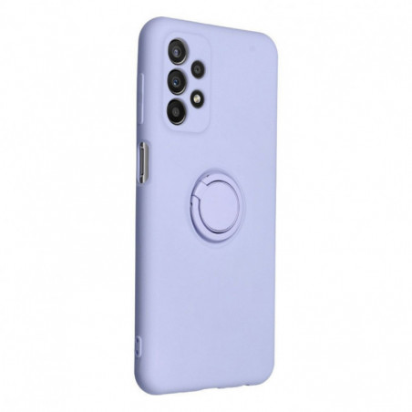 Samsung Galaxy S25 FE Case Silicone ring Violet
