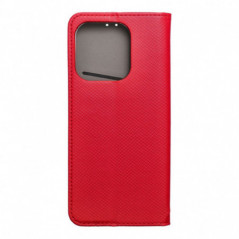 Honor 400 Lite Wallet Cases Smart Case Book Red