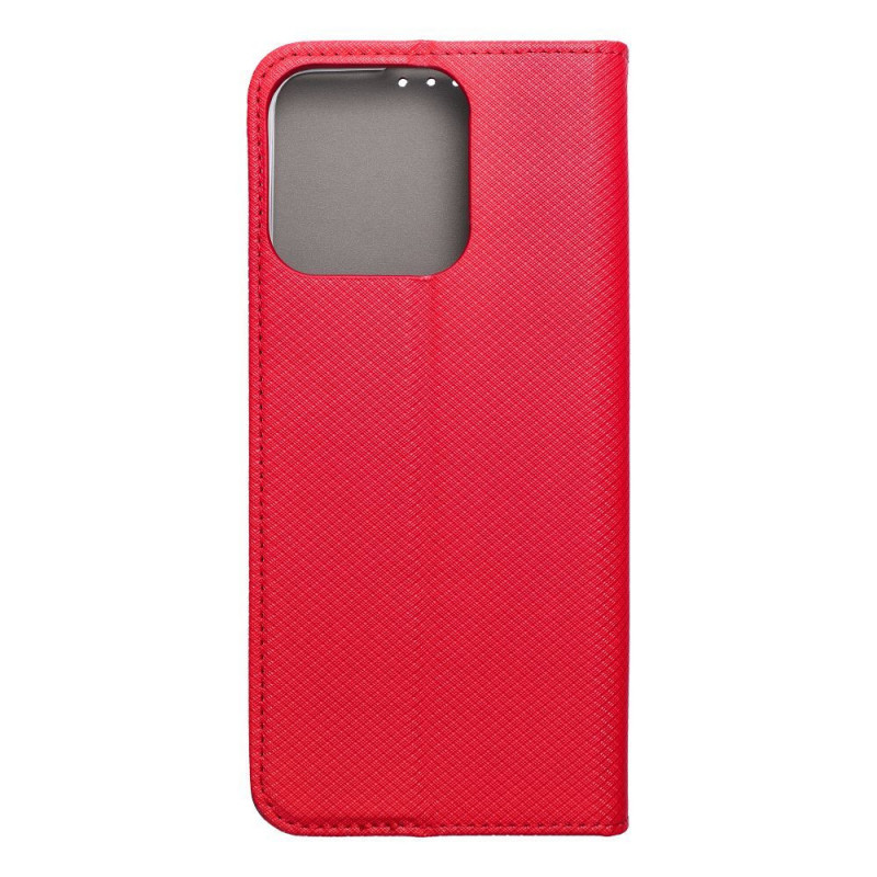 Honor 200 Wallet Cases Smart Case Book Red