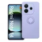 XIAOMI Redmi Note 14 5G Case Silicone ring Violet