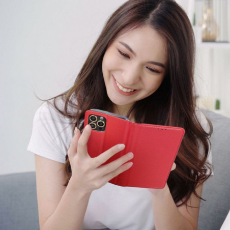 Samsung Galaxy A17 Wallet Cases Smart Case Book Red