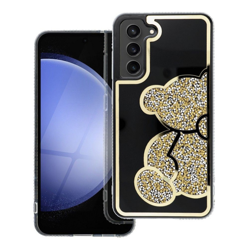 Samsung Galaxy A17 Case Teddy bear Gold