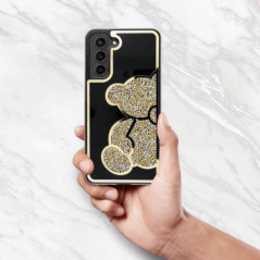 Samsung Galaxy A17 Case Teddy bear Gold