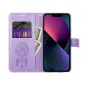 Samsung Galaxy A17 Wallet Cases MEZZO Book Purple