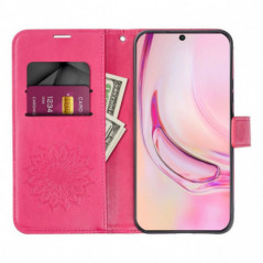 Samsung Galaxy A17 Wallet Cases MEZZO Book Magenta