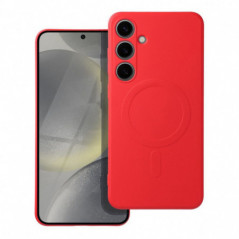 Samsung Galaxy A17 Case Silicone Mag Cover MagSAFE  Red