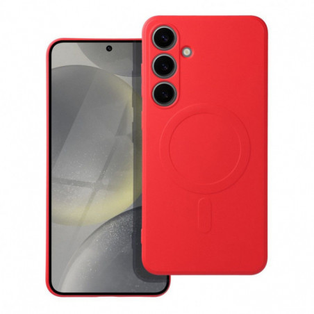 Samsung Galaxy A17 Case Silicone Mag Cover MagSAFE  Red