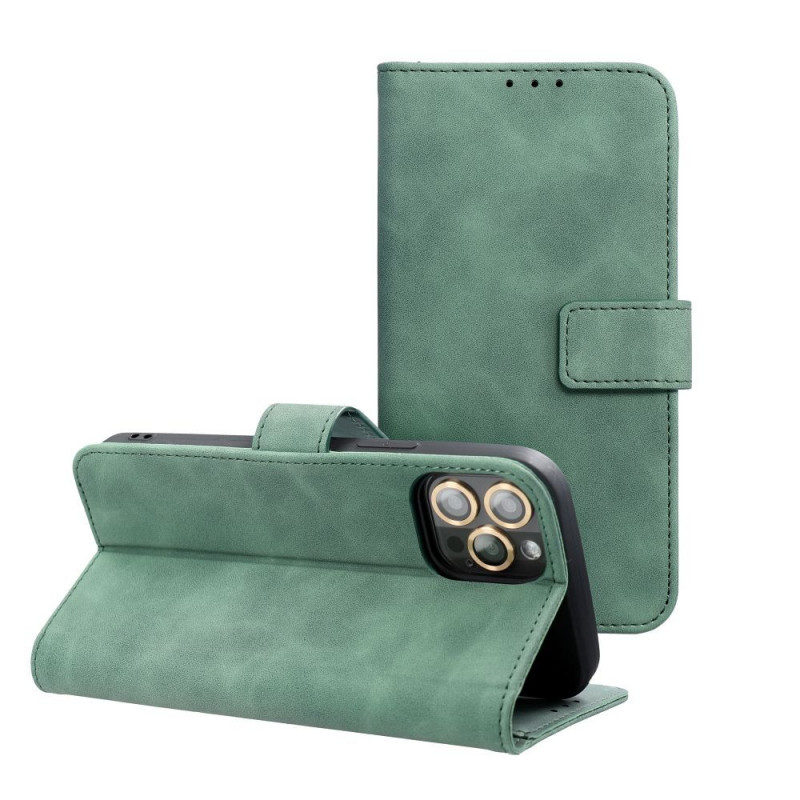 Samsung Galaxy A17 Wallet Cases TENDER Book Green