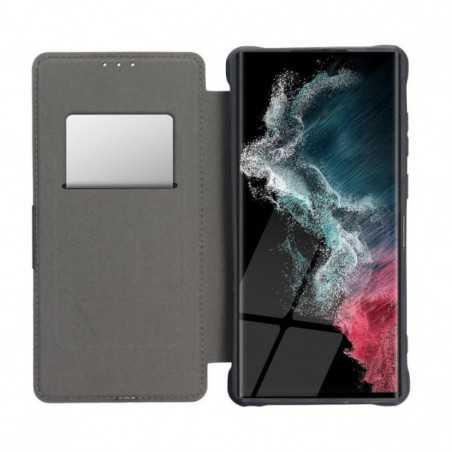 Samsung Galaxy A17 Wallet Cases Razor Book Carbon Fibre, Carbon pattern  Dark green