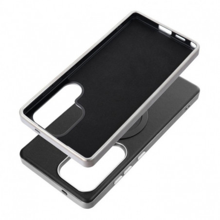 Samsung Galaxy A17 Case Gentleman Mag Cover Elegant  MagSAFE  Black