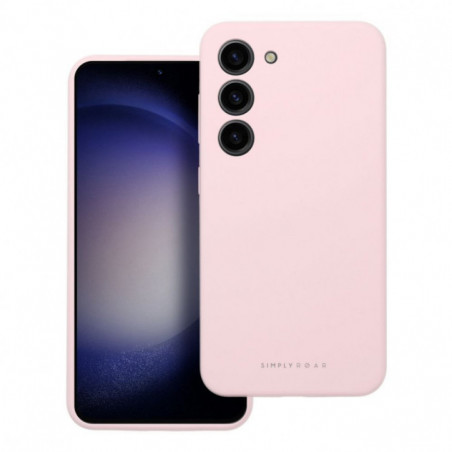Samsung Galaxy A17 Case Roar Cloud-Skin Light pink