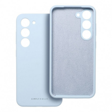Samsung Galaxy A17 Case Roar Cloud-Skin Light blue