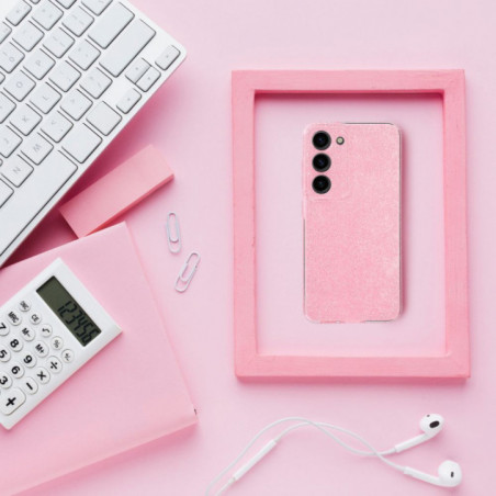 Samsung Galaxy A17 Case CLEAR 2mm BLINK Pink