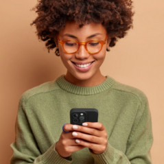 Samsung Galaxy A17 Case Roar Luna Monochrome, Stylish, An aesthetic accessory  Black