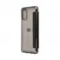 ELECTRO BOOK for Samsung Galaxy S20 Plus FORCELL Case of 100% natural leather & TPU Black