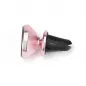 Car holder for smartphone Magnetic to air vent Pink