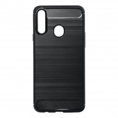 Samsung Galaxy A21s Case Carbon Elegant  Black 