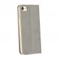 Luna Book GOLD for Samsung Galaxy S20 Plus Wallet case Silver