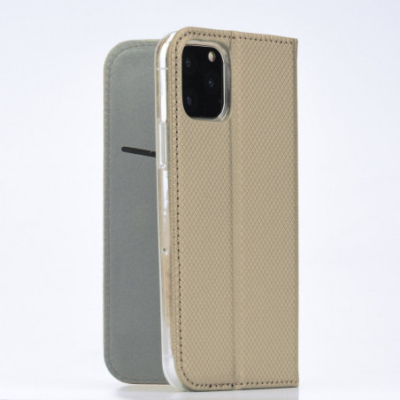 Huawei P40 Lite E Wallet Cases Smart Case Book Gold