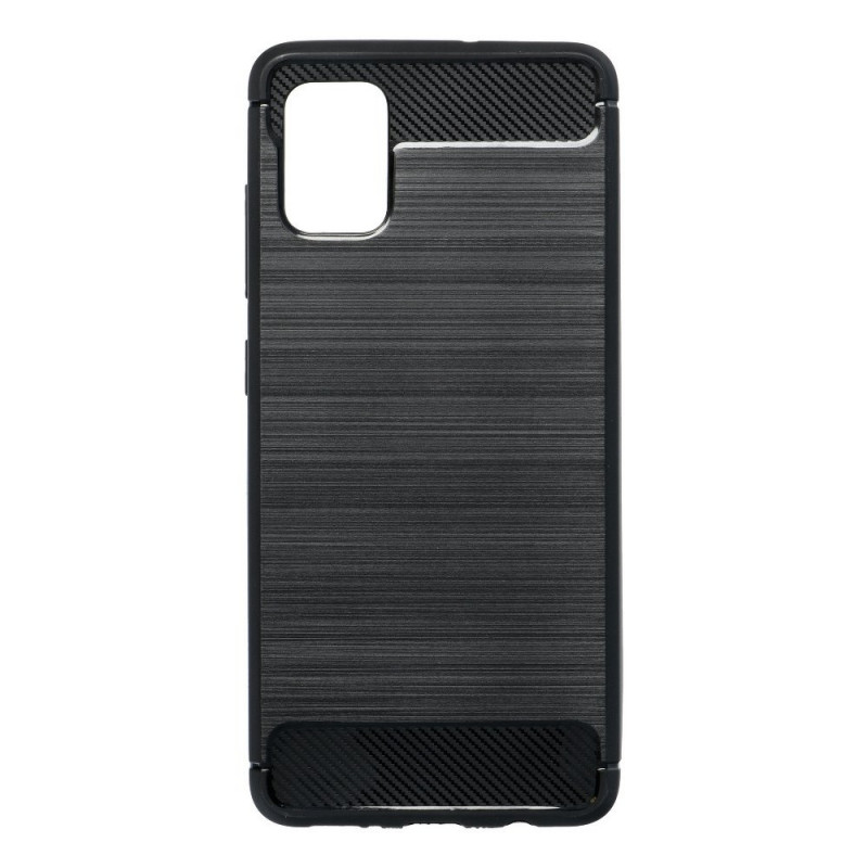 Samsung Galaxy A71 5G Case Carbon Elegant  Black 