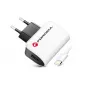 Travel Charger for iPhone 8-pin + cable White