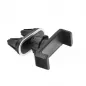 Car holder for smartphone Air vent with double mounting Black