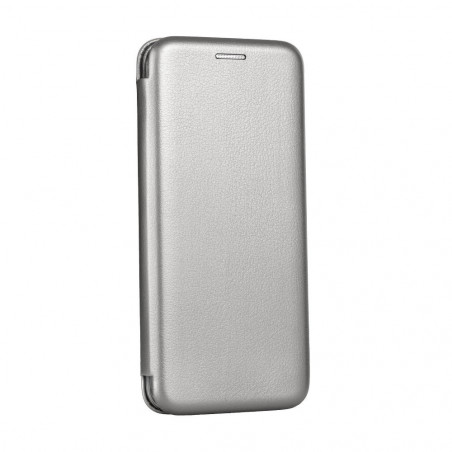 Huawei P Smart 2021 Wallet Cases Book Elegance Elegant  Grey 