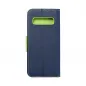 Samsung Galaxy S20 FE Wallet Cases Fancy Book Navy / Lime 