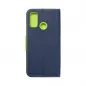 Huawei P Smart 2021 Wallet Cases Fancy Book Navy / Lime 