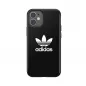 Originál SNAP Trefoil for Apple iPhone 12 mini ADIDAS Cover Black