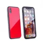 GLASS for Samsung Galaxy S20 FE 5G FORCELL Plastic back phone cover Red