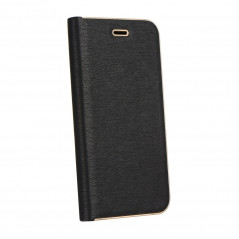 Samsung Galaxy S20 FE 5G Wallet Cases LUNA Book Gold Elegant  Black 